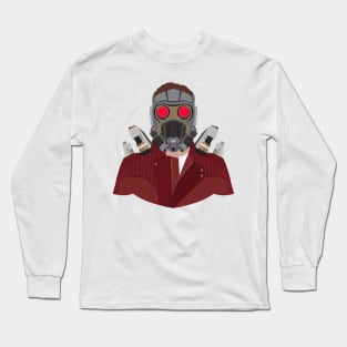 Star Lord Minimalist Long Sleeve T-Shirt